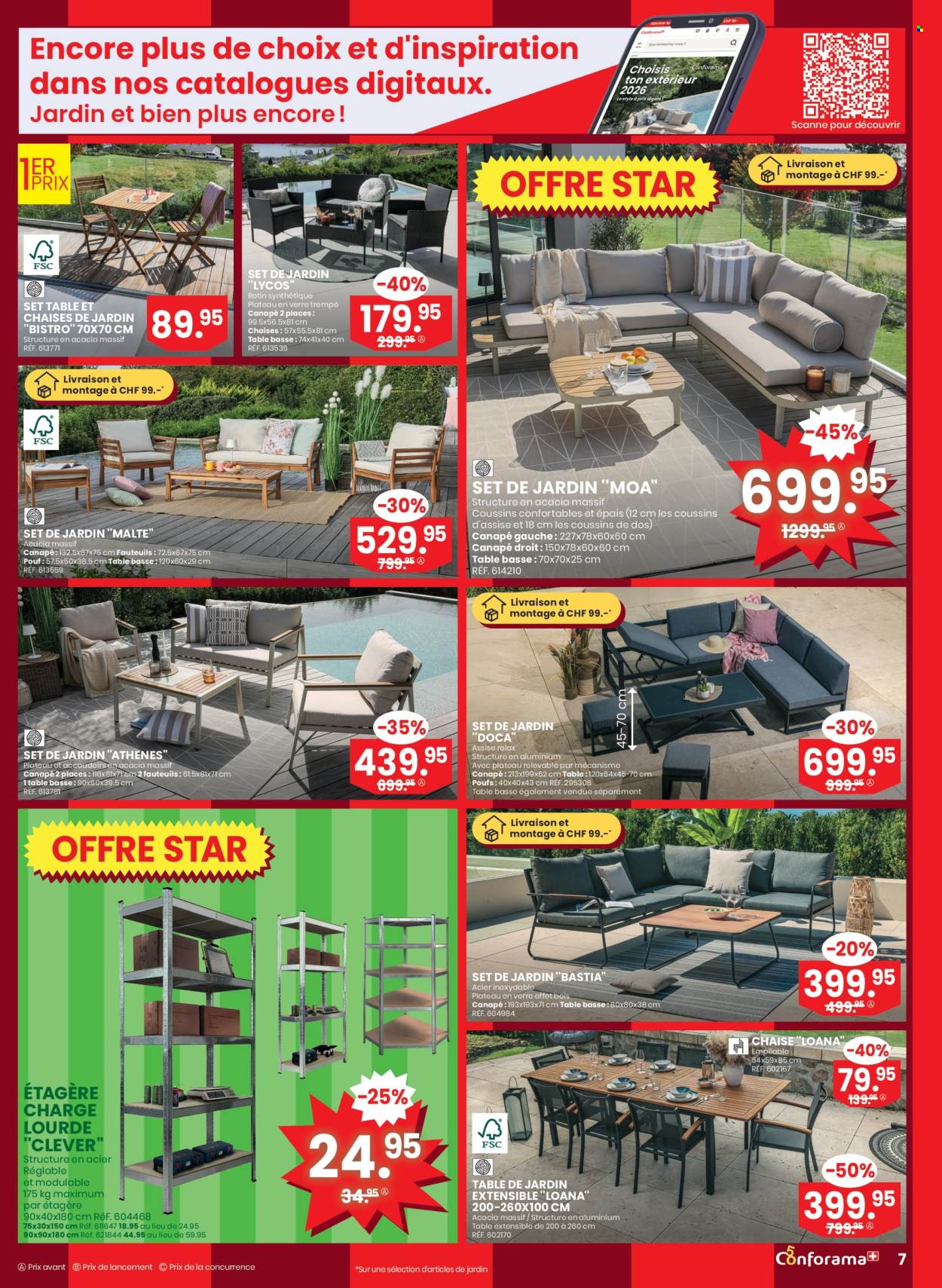 Volantino Conforama - 13.5.2026 - 2.6.2026. Pagina 7. Pagina 7