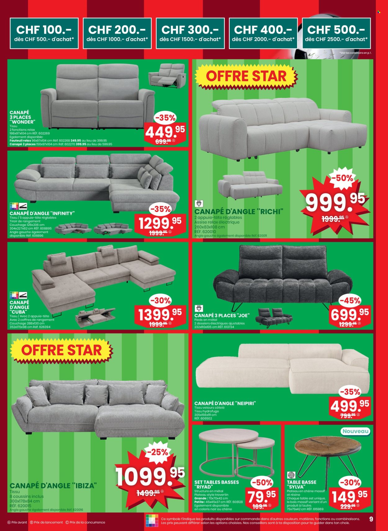 Volantino Conforama - 13.5.2026 - 2.6.2026. Pagina 9. Pagina 9