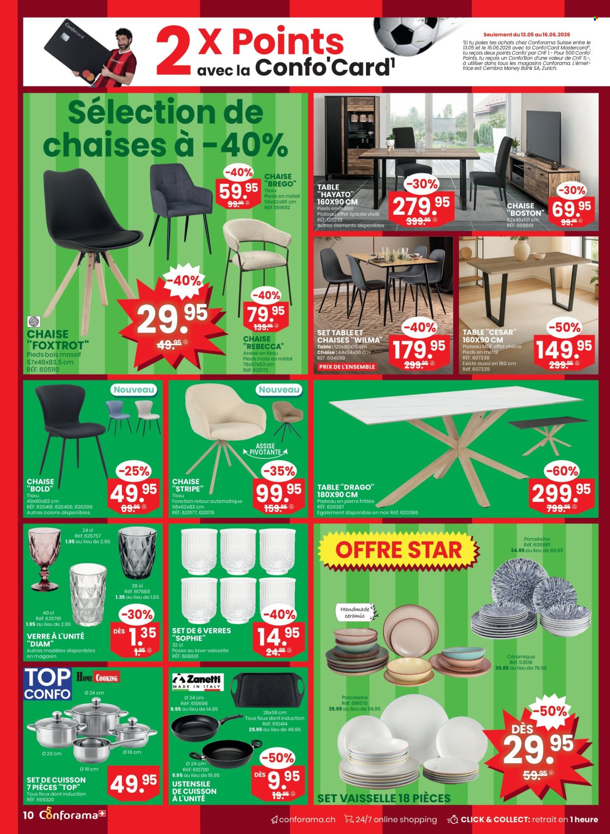 Volantino Conforama - 13.5.2026 - 2.6.2026. Pagina 10. Pagina 10