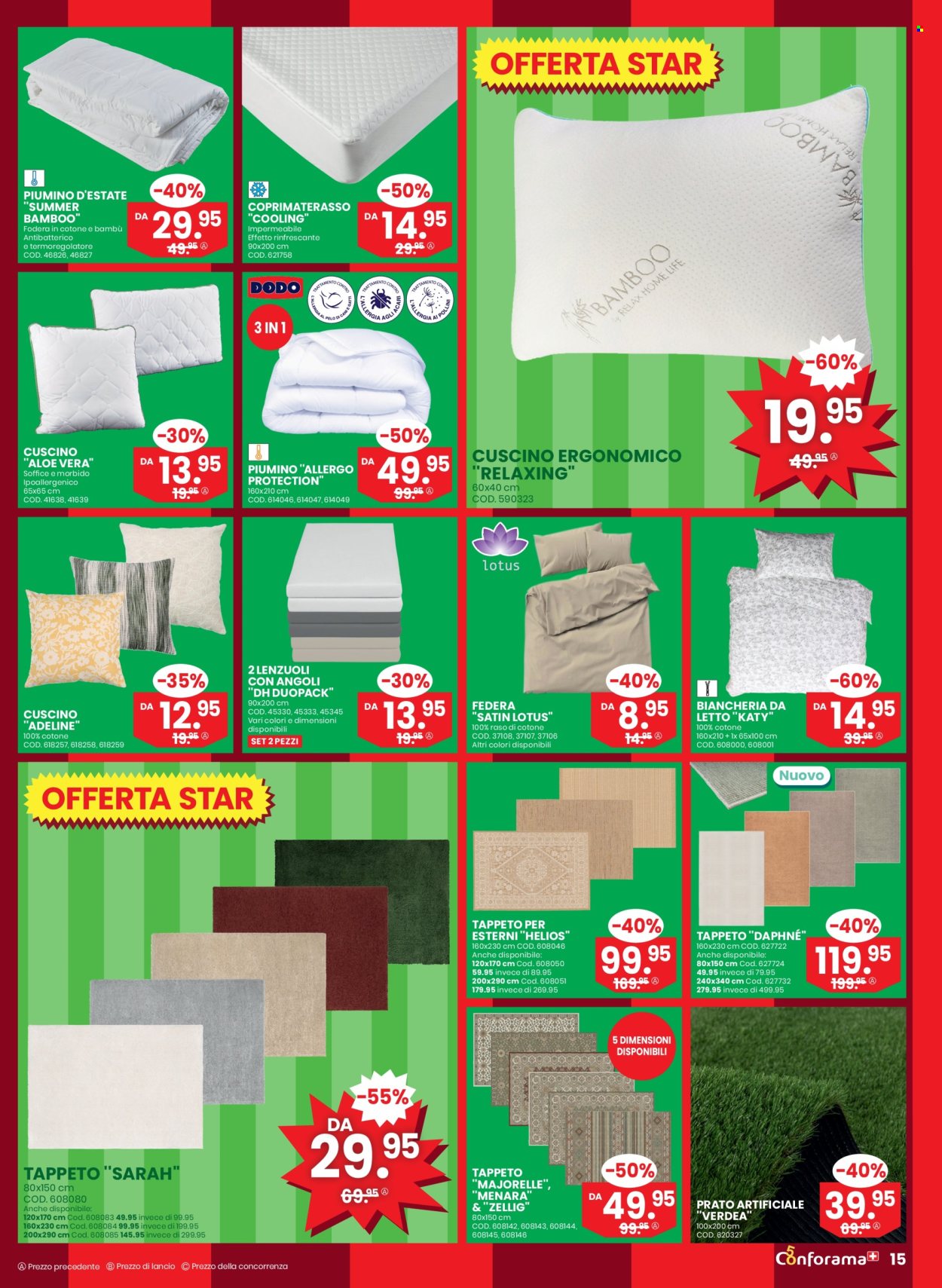 Volantino Conforama - 13.5.2026 - 2.6.2026. Pagina 15. Pagina 15
