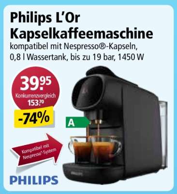 Philips L’Or Kapselkaffeemaschine