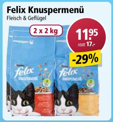 Felix Knuspermenü