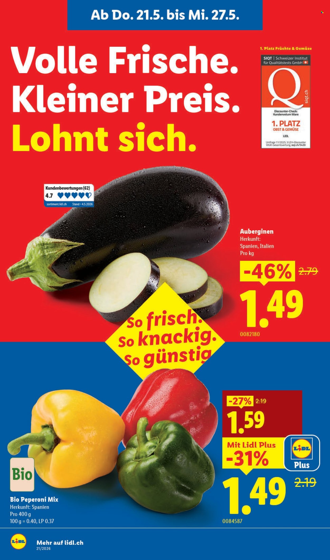 Volantino Lidl - 21.5.2026 - 27.5.2026. Pagina 4. Pagina 4