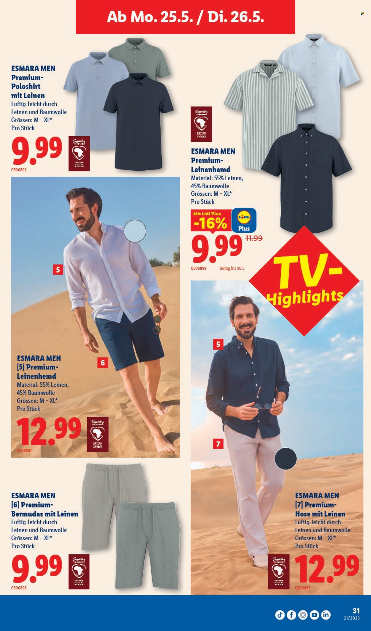 Volantino Lidl - 21.5.2026 - 27.5.2026. Pagina 31. Pagina 31