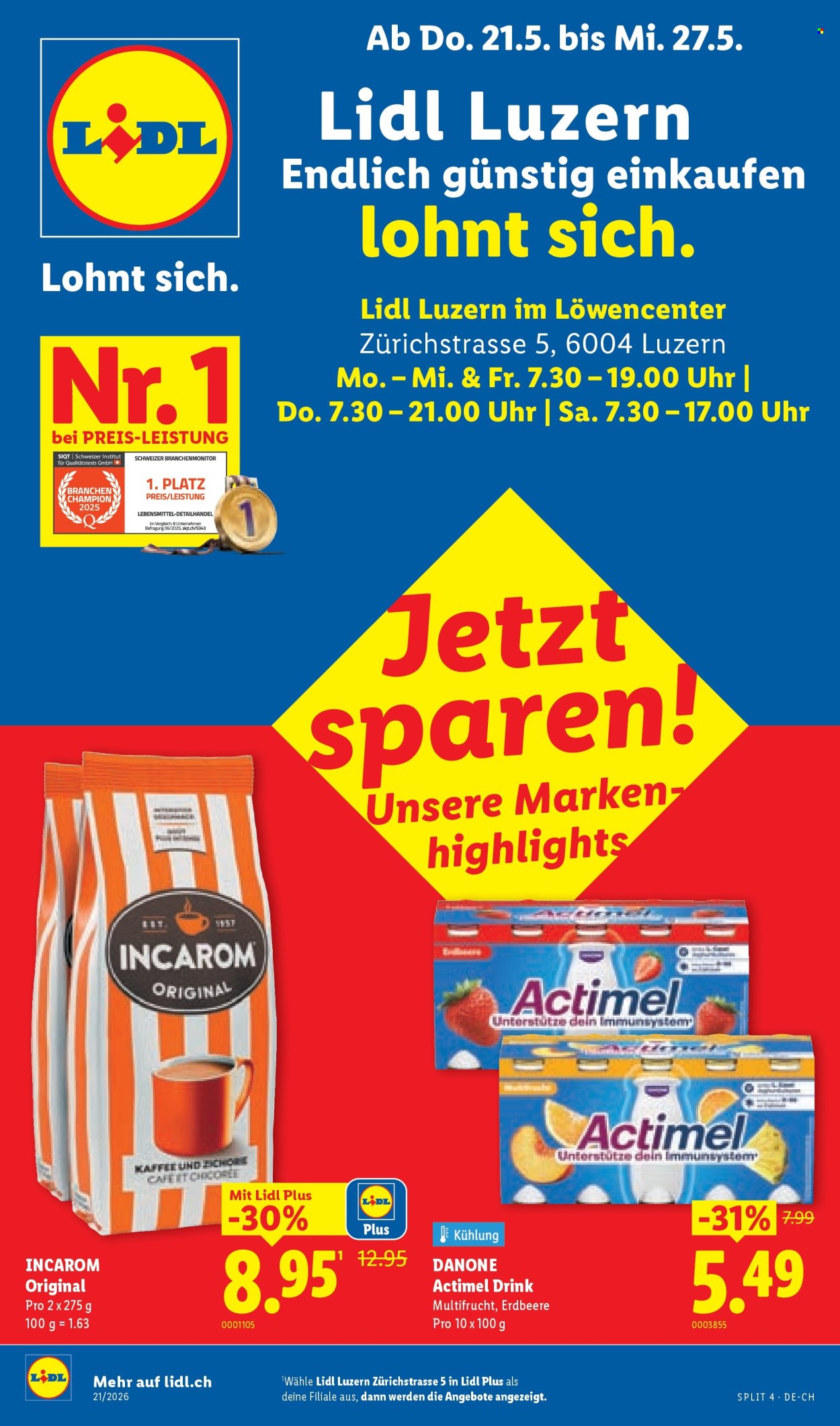 Volantino Lidl - 21.5.2026 - 27.5.2026. Pagina 1. Pagina 1