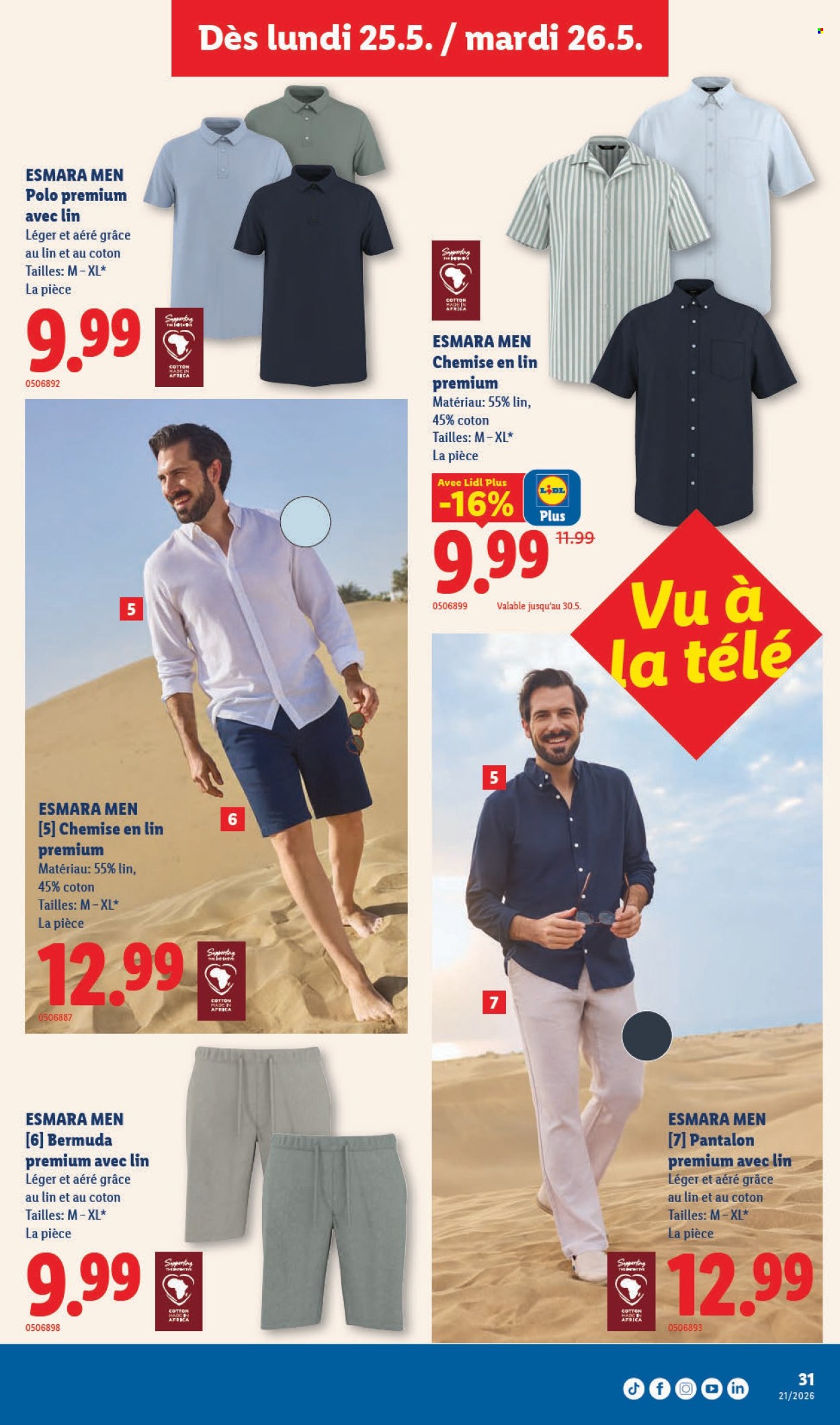 Volantino Lidl - 21.5.2026 - 27.5.2026. Pagina 31. Pagina 31