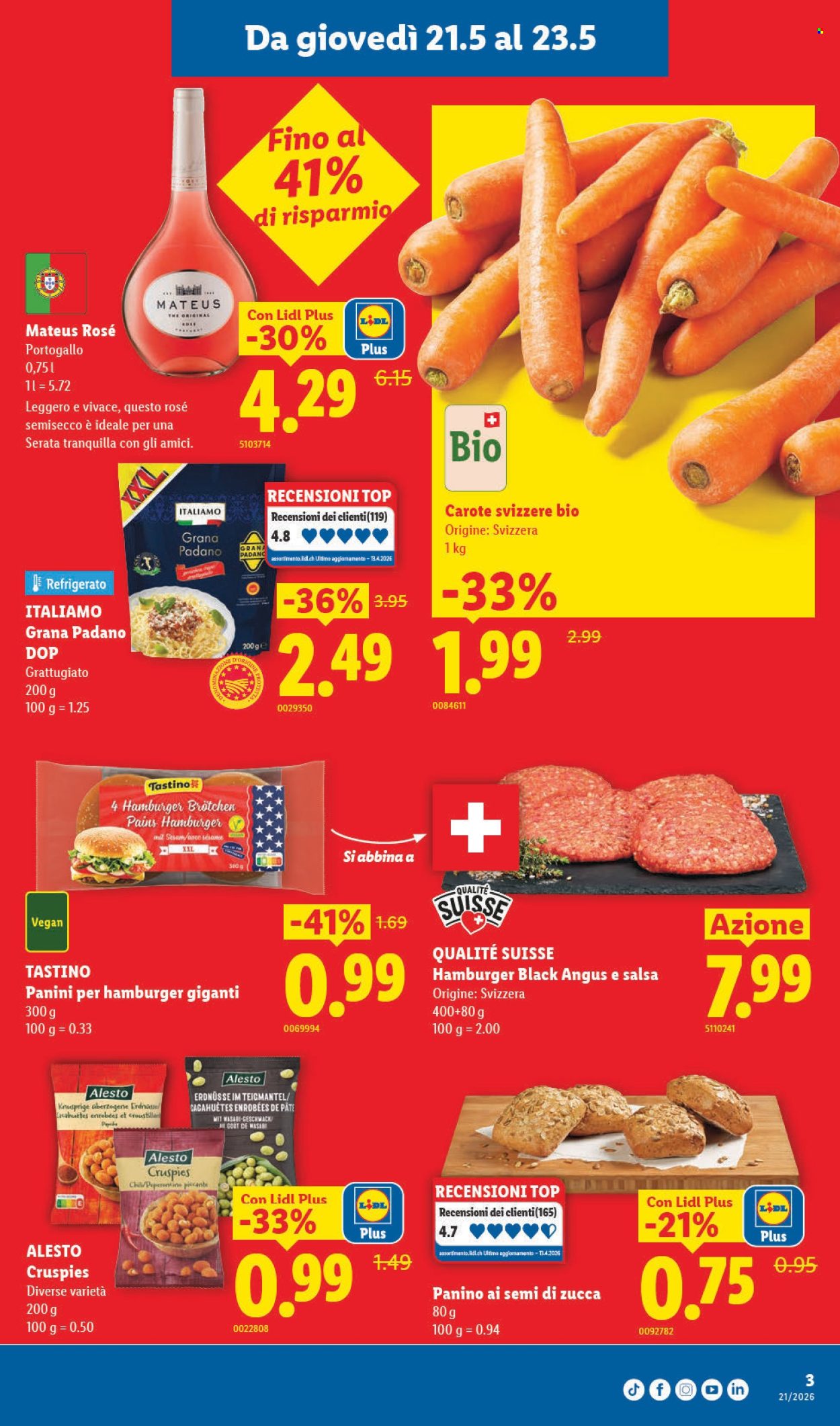 Volantino Lidl - 21.5.2026 - 27.5.2026. Pagina 3. Pagina 3
