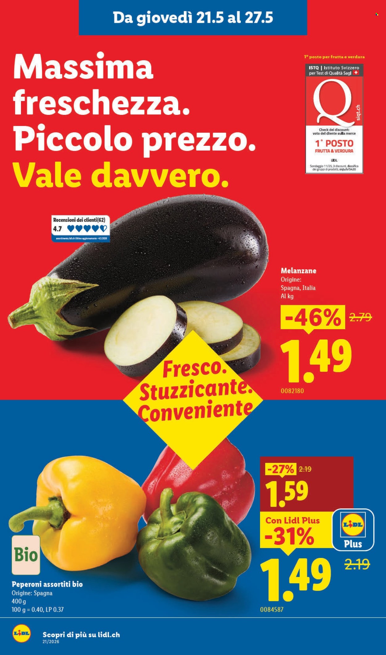 Volantino Lidl - 21.5.2026 - 27.5.2026. Pagina 4. Pagina 4