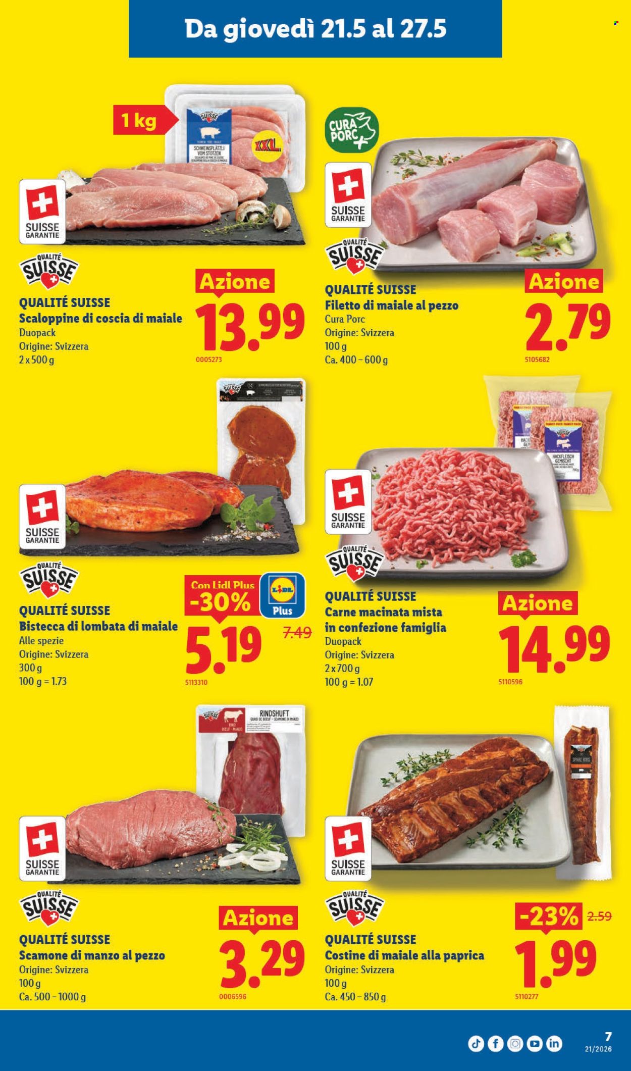Volantino Lidl - 21.5.2026 - 27.5.2026. Pagina 7. Pagina 7