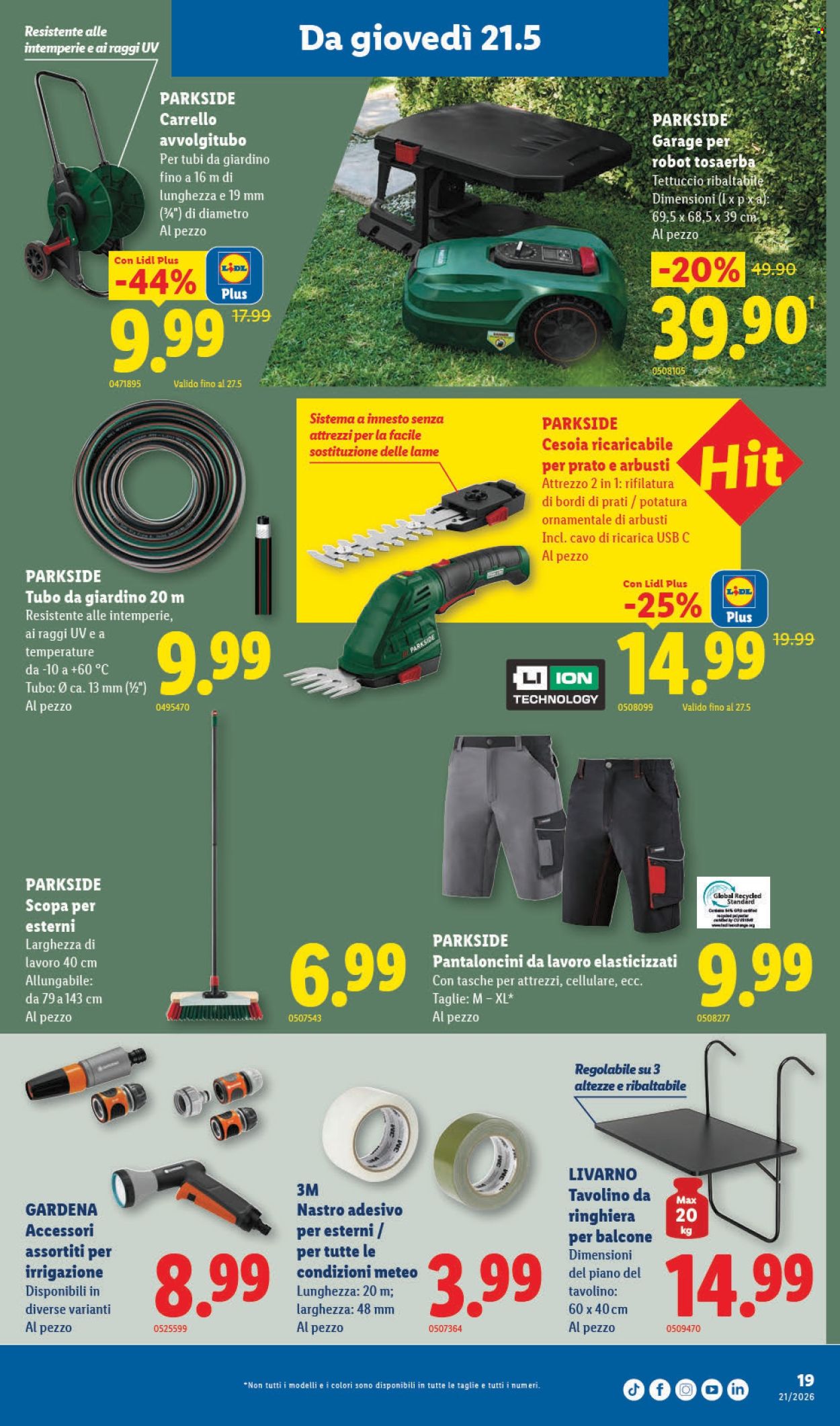 Volantino Lidl - 21.5.2026 - 27.5.2026. Pagina 19. Pagina 19