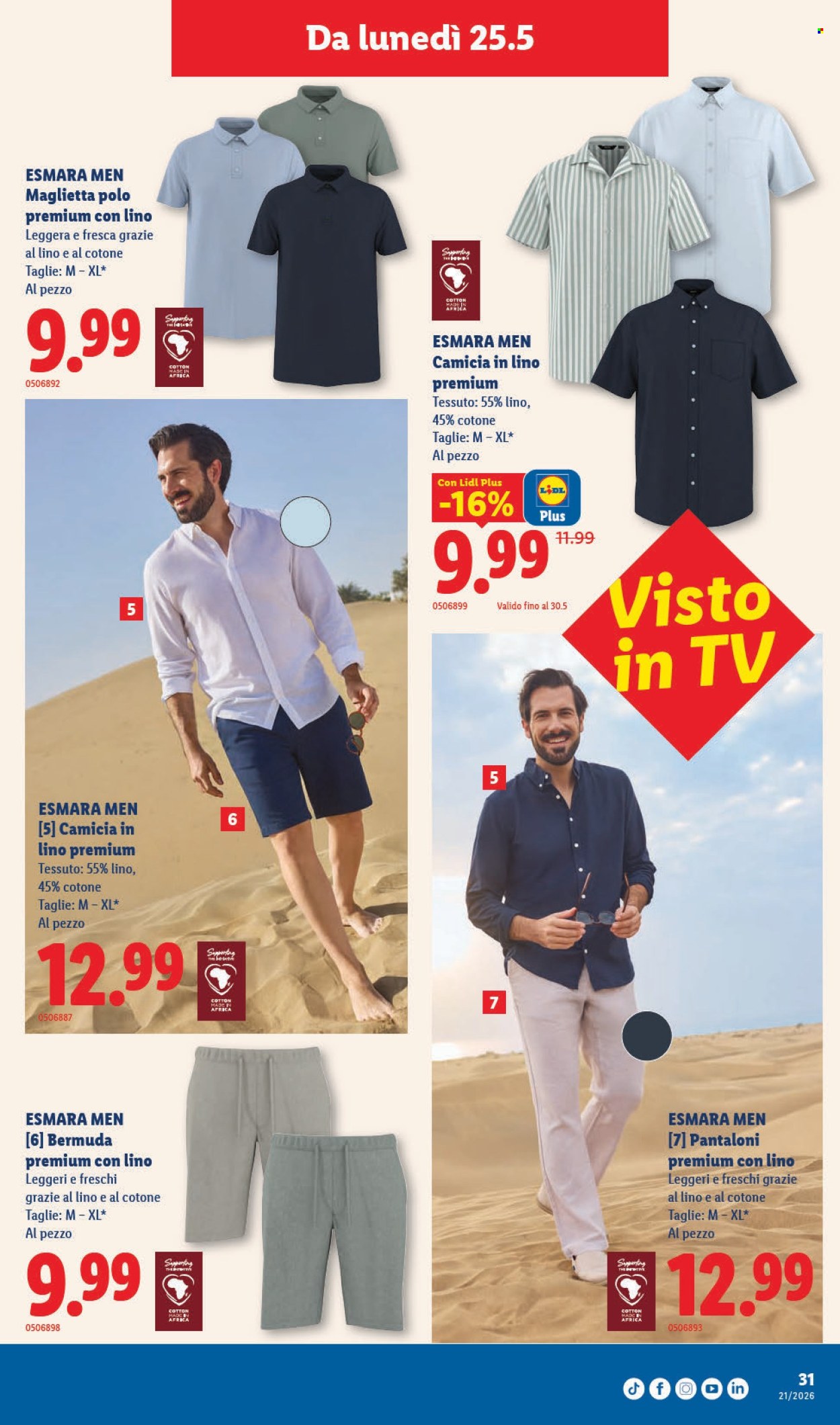Volantino Lidl - 21.5.2026 - 27.5.2026. Pagina 31. Pagina 31