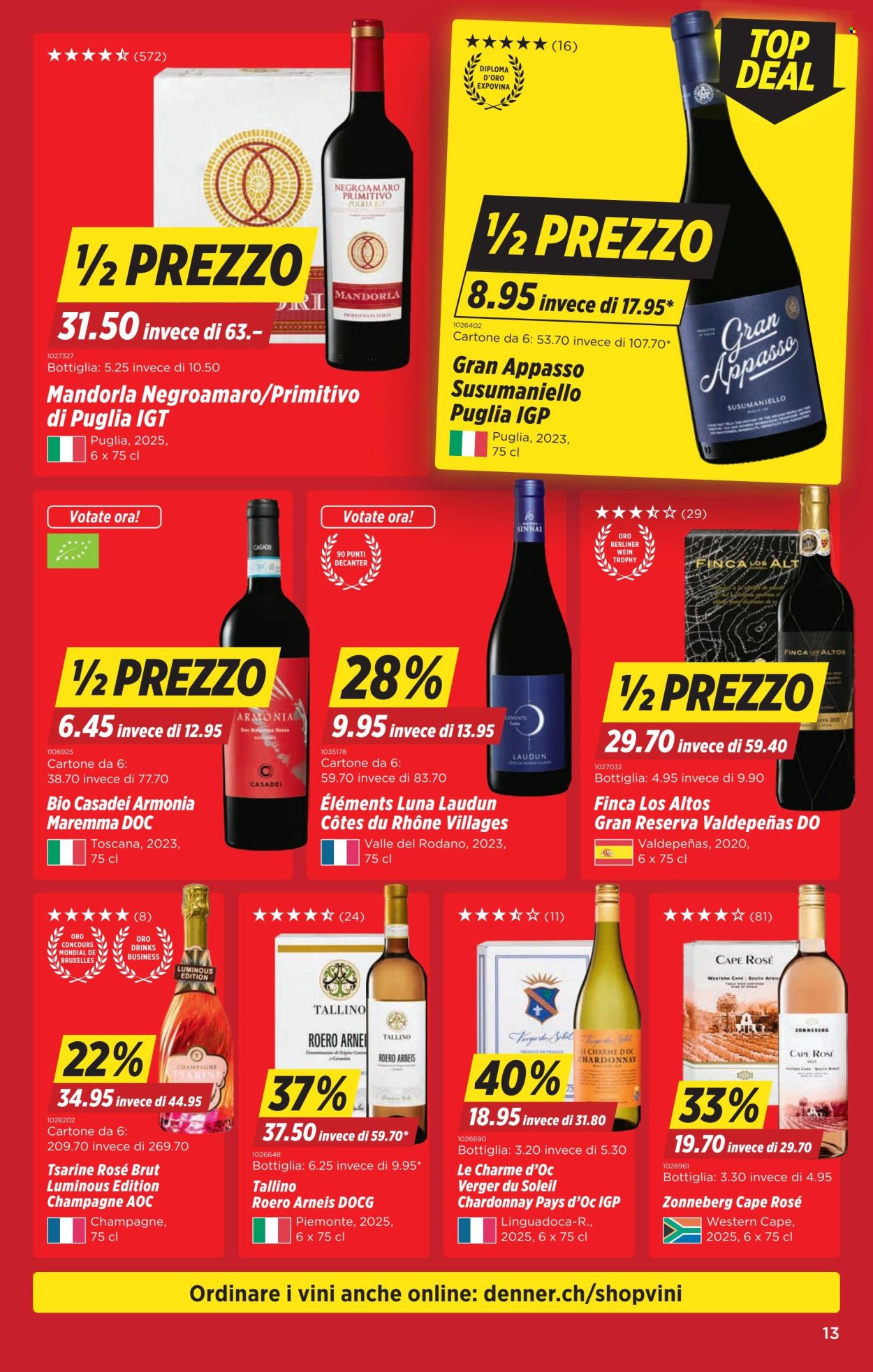 Volantino Denner - 21.5.2026 - 27.5.2026. Pagina 13. Pagina 13