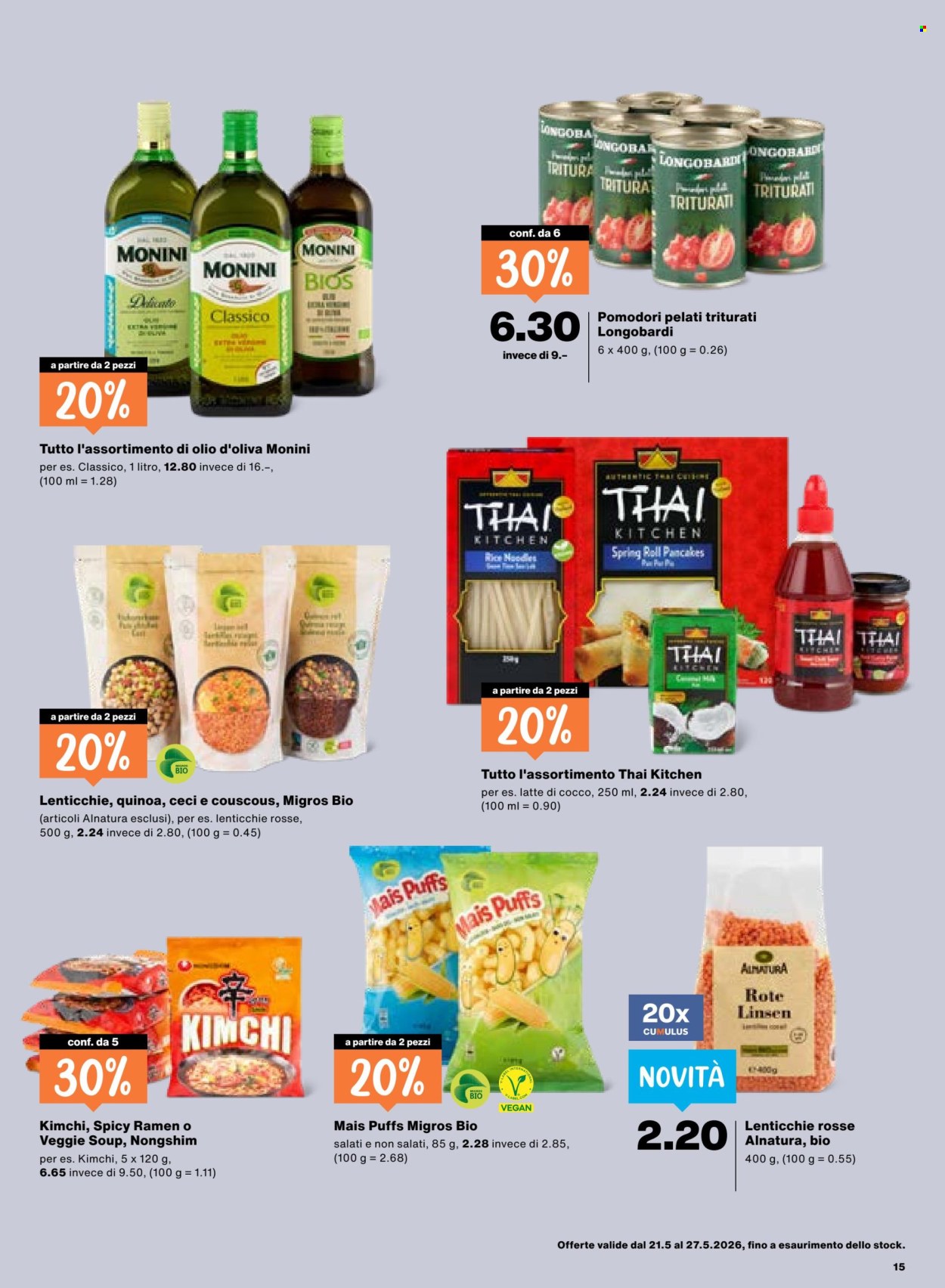Volantino Migros - 21.5.2026 - 27.5.2026. Pagina 15. Pagina 15
