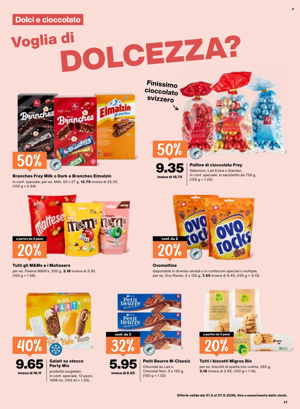 Volantino Migros - 21.5.2026 - 27.5.2026. Pagina 17. Pagina 17