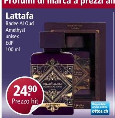 Lattafa Badee Al Oud Amethyst