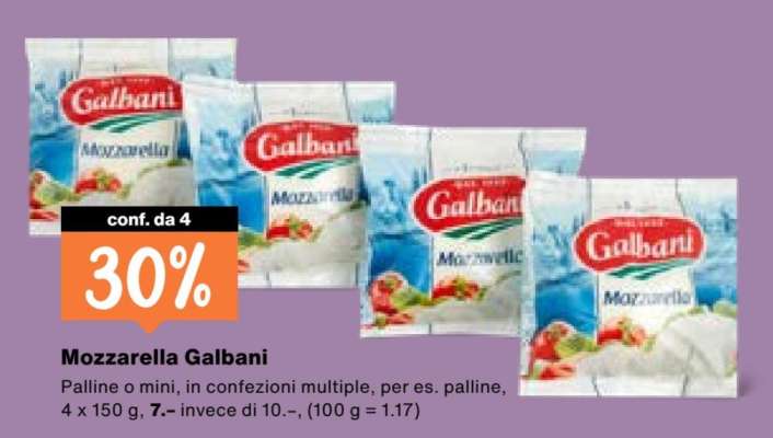 Mozzarella Galbani