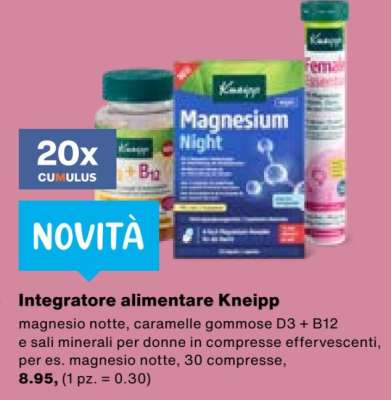 Integratore alimentare Kneipp
