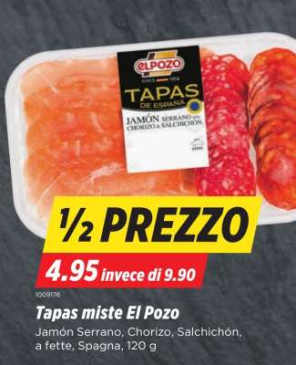 Tapas miste El Pozo