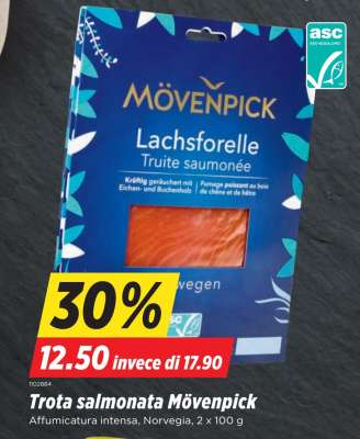 Trota salmonata Mövenpick