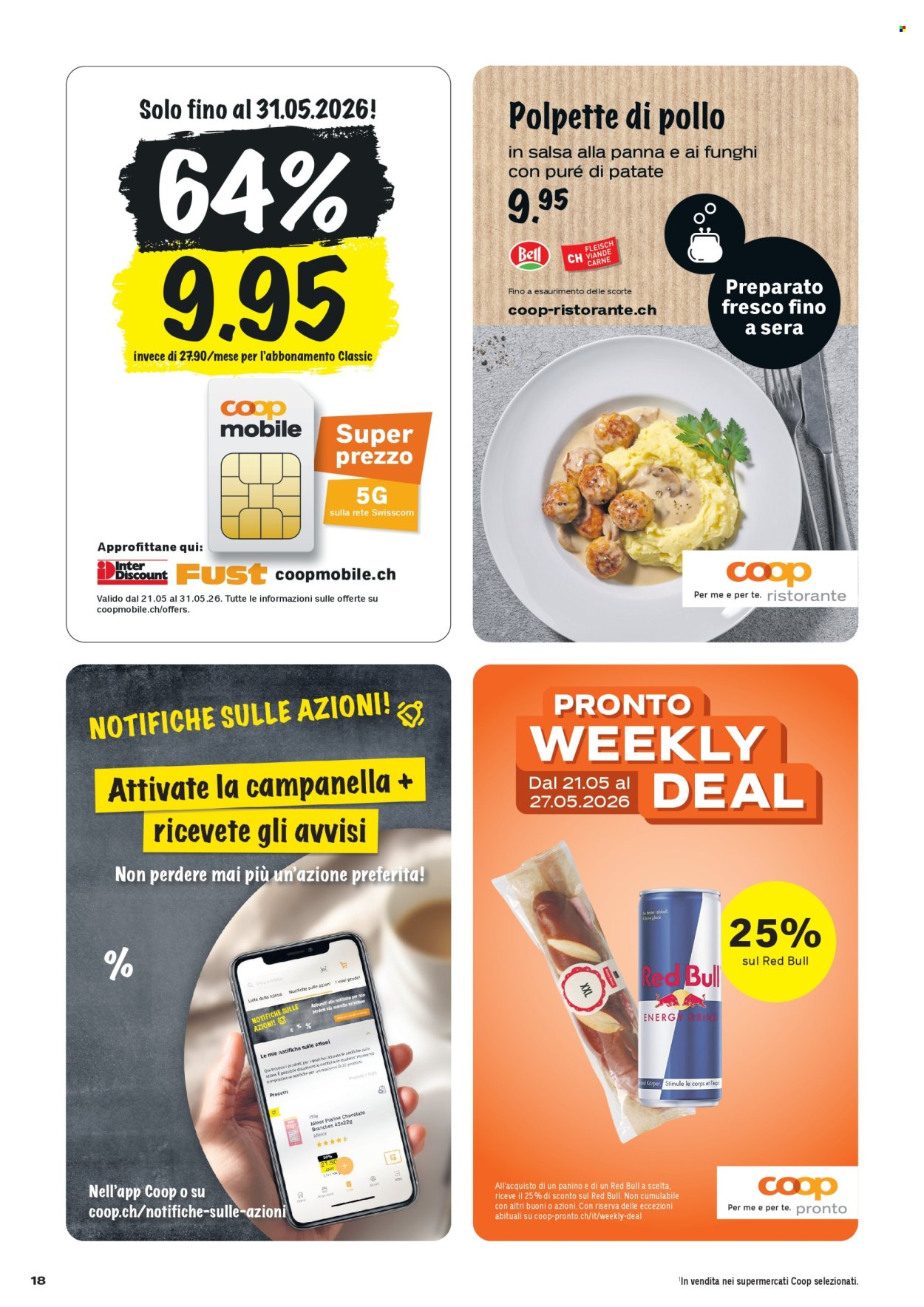 Volantino Coop - 21.5.2026 - 27.5.2026. Pagina 18. Pagina 18