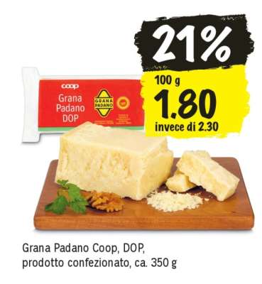 Grana Padano Coop, DOP
