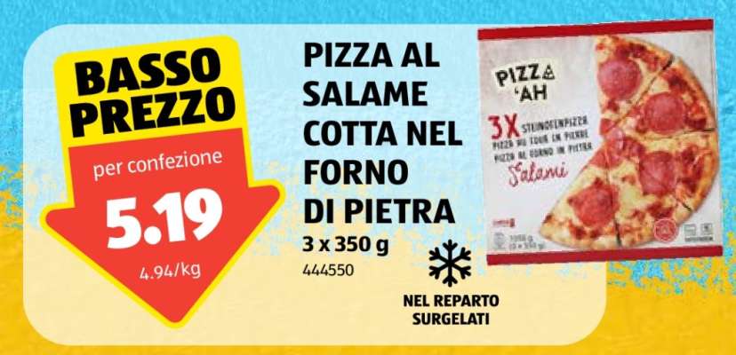 PIZZA AL SALAME COTTA NEL FORNO DI PIETRA