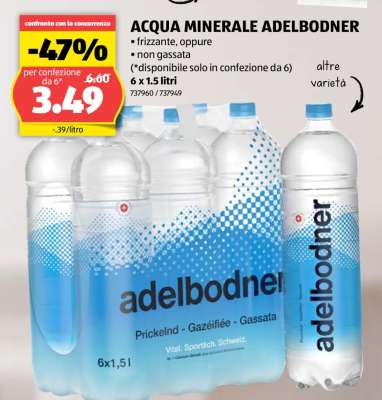 ACQUA MINERALE ADELBODNER
