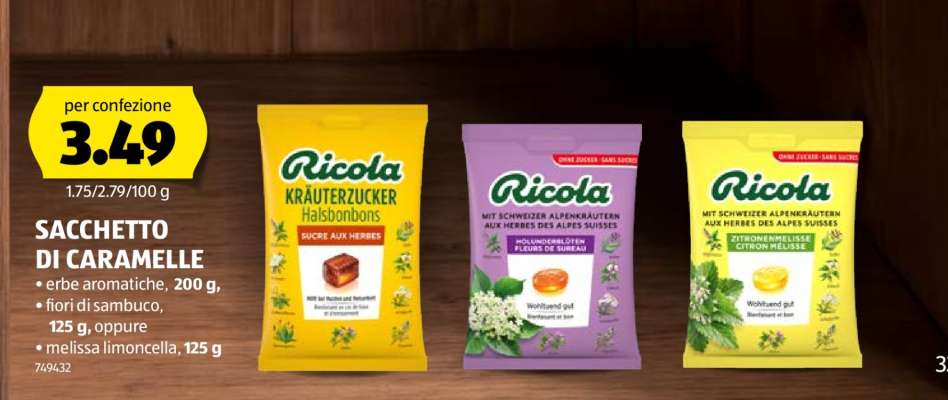 SACCHETTO DI CARAMELLE