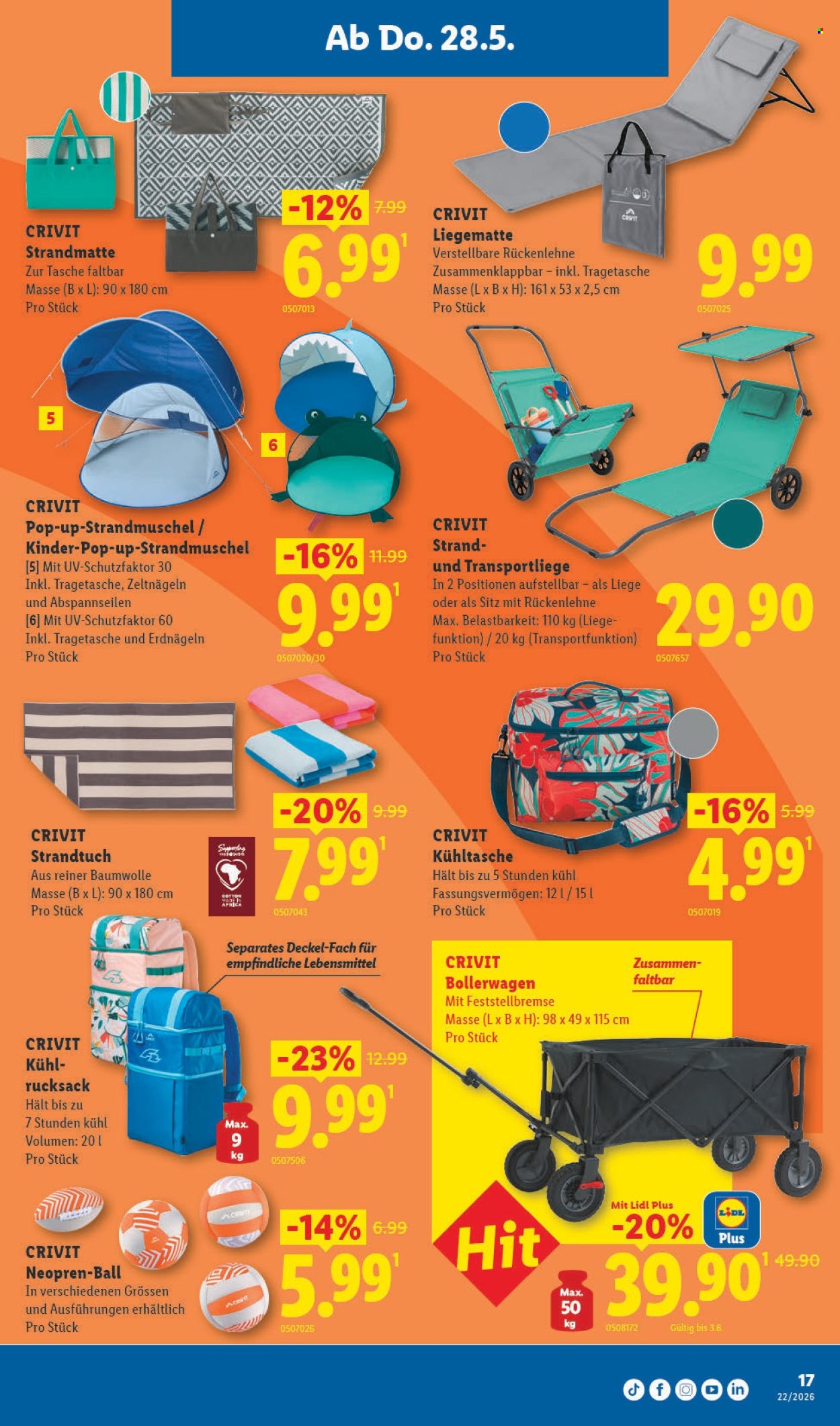 Volantino Lidl - 28.5.2026 - 3.6.2026. Pagina 17. Pagina 17