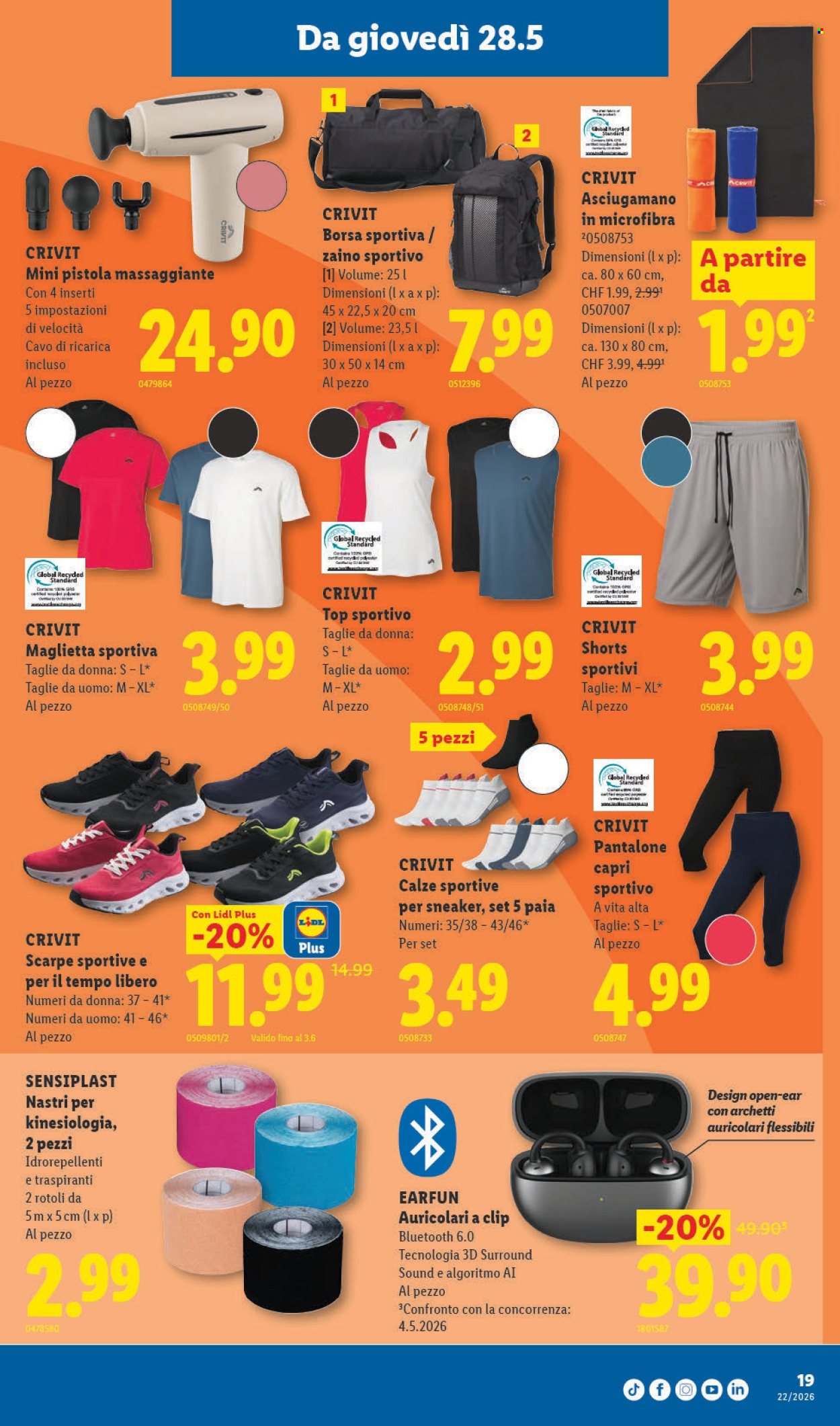 Volantino Lidl - 28.5.2026 - 3.6.2026. Pagina 19. Pagina 19