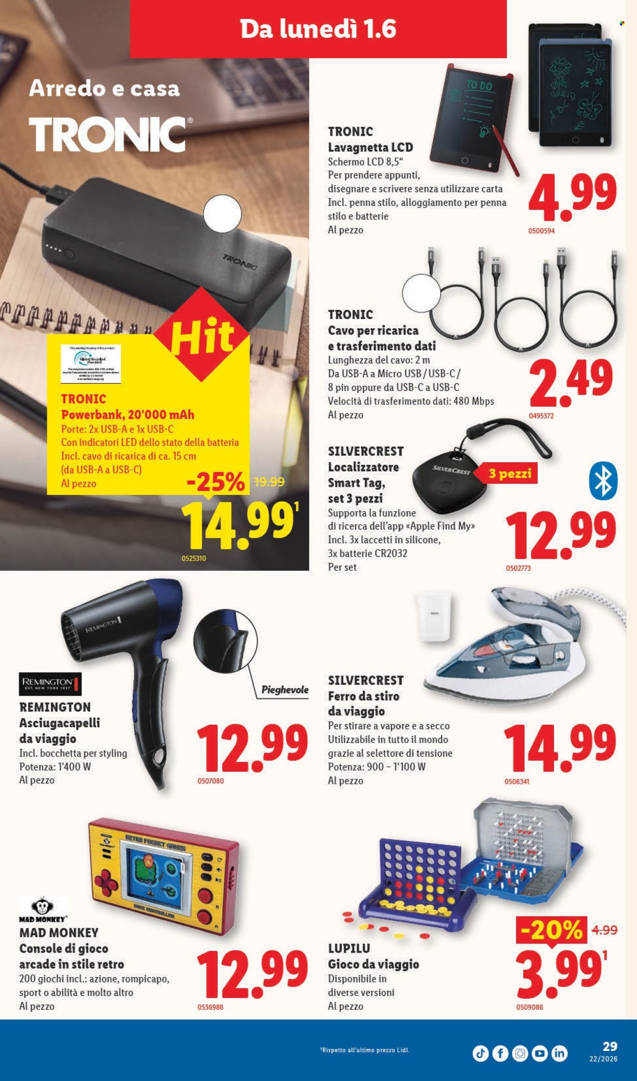 Volantino Lidl - 28.5.2026 - 3.6.2026. Pagina 29. Pagina 29
