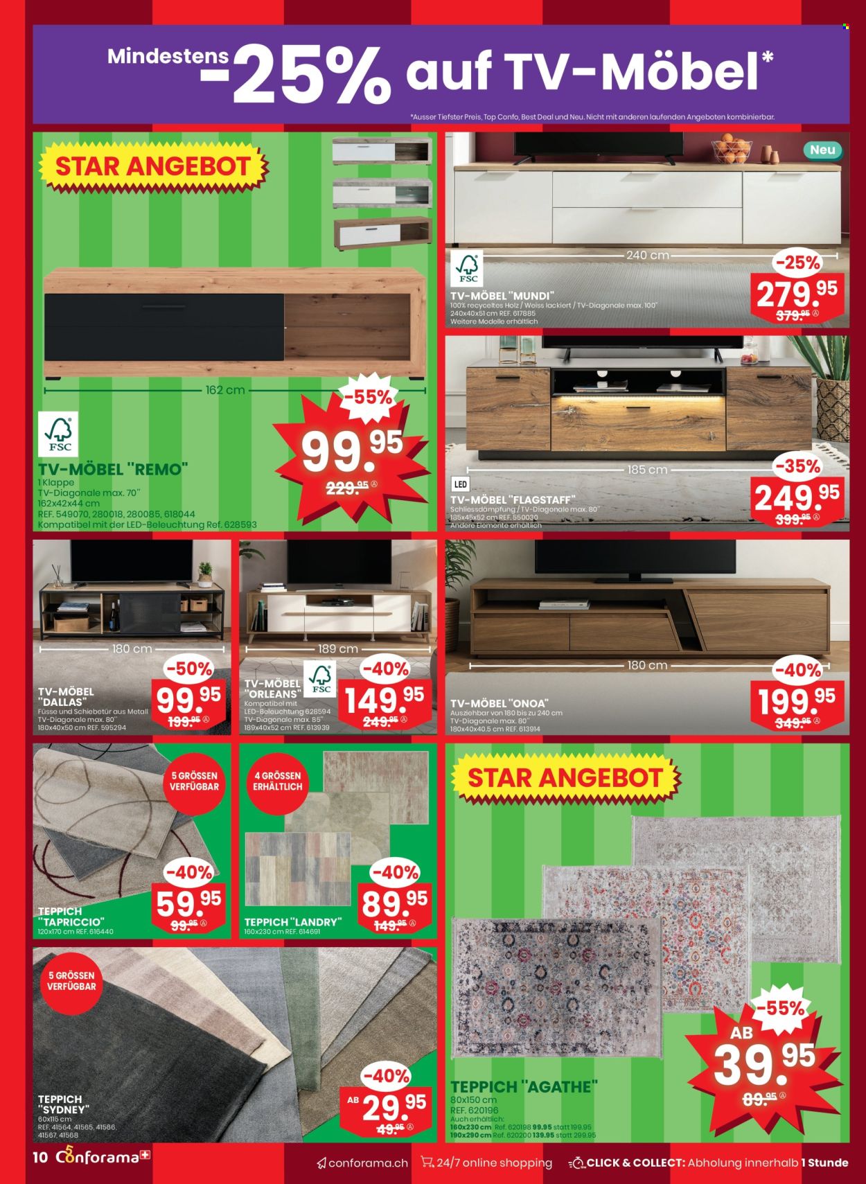 Volantino Conforama - 27.5.2026 - 9.6.2026. Pagina 10. Pagina 10