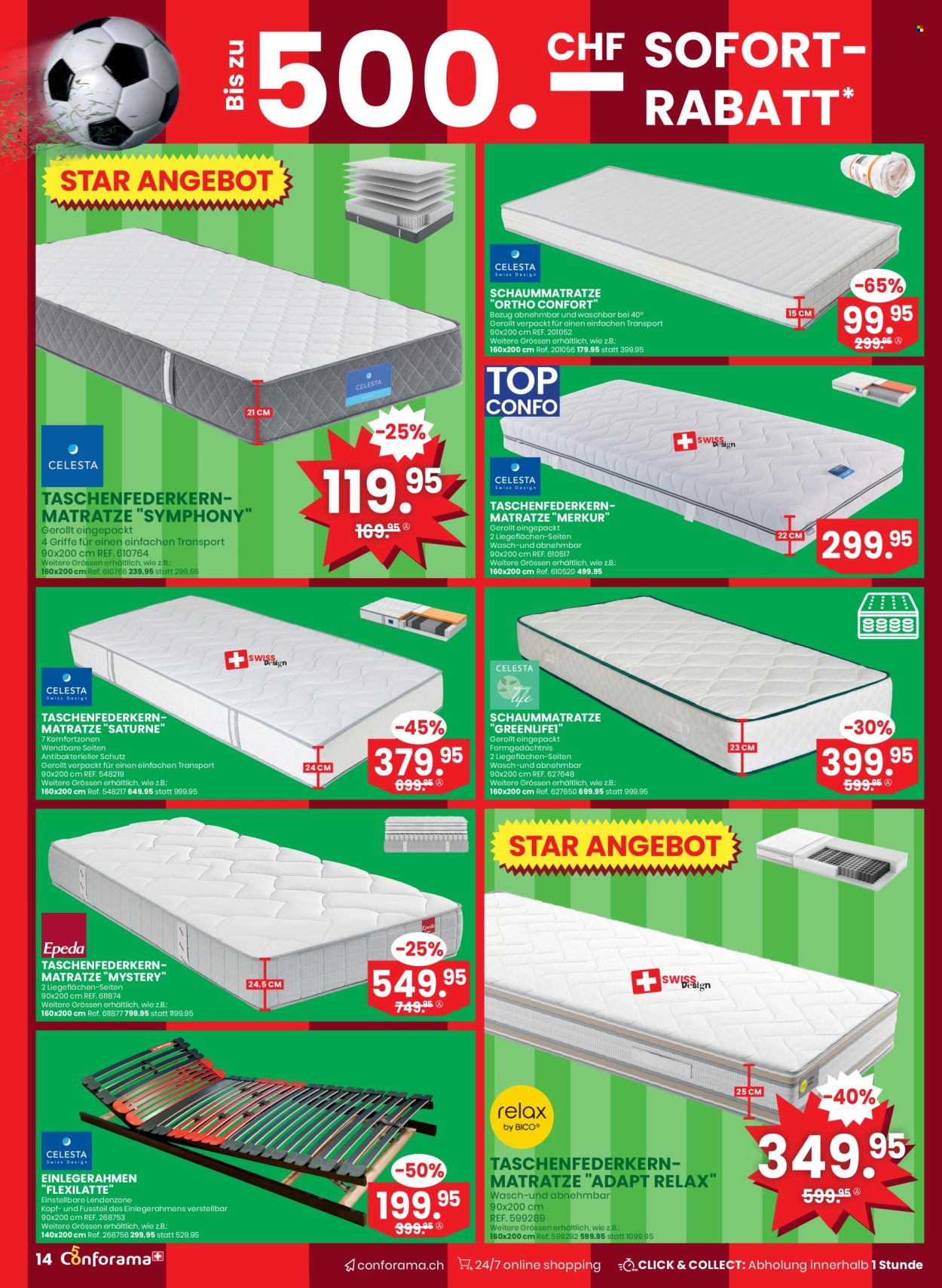 Volantino Conforama - 27.5.2026 - 9.6.2026. Pagina 14. Pagina 14