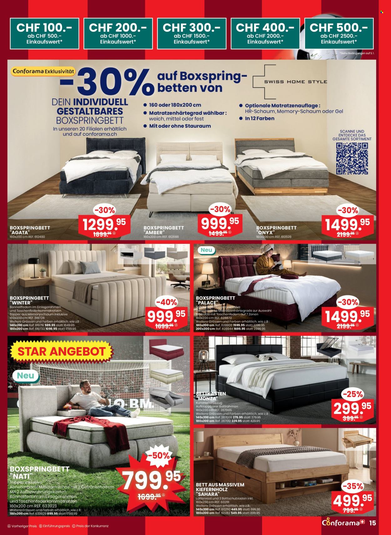 Volantino Conforama - 27.5.2026 - 9.6.2026. Pagina 15. Pagina 15