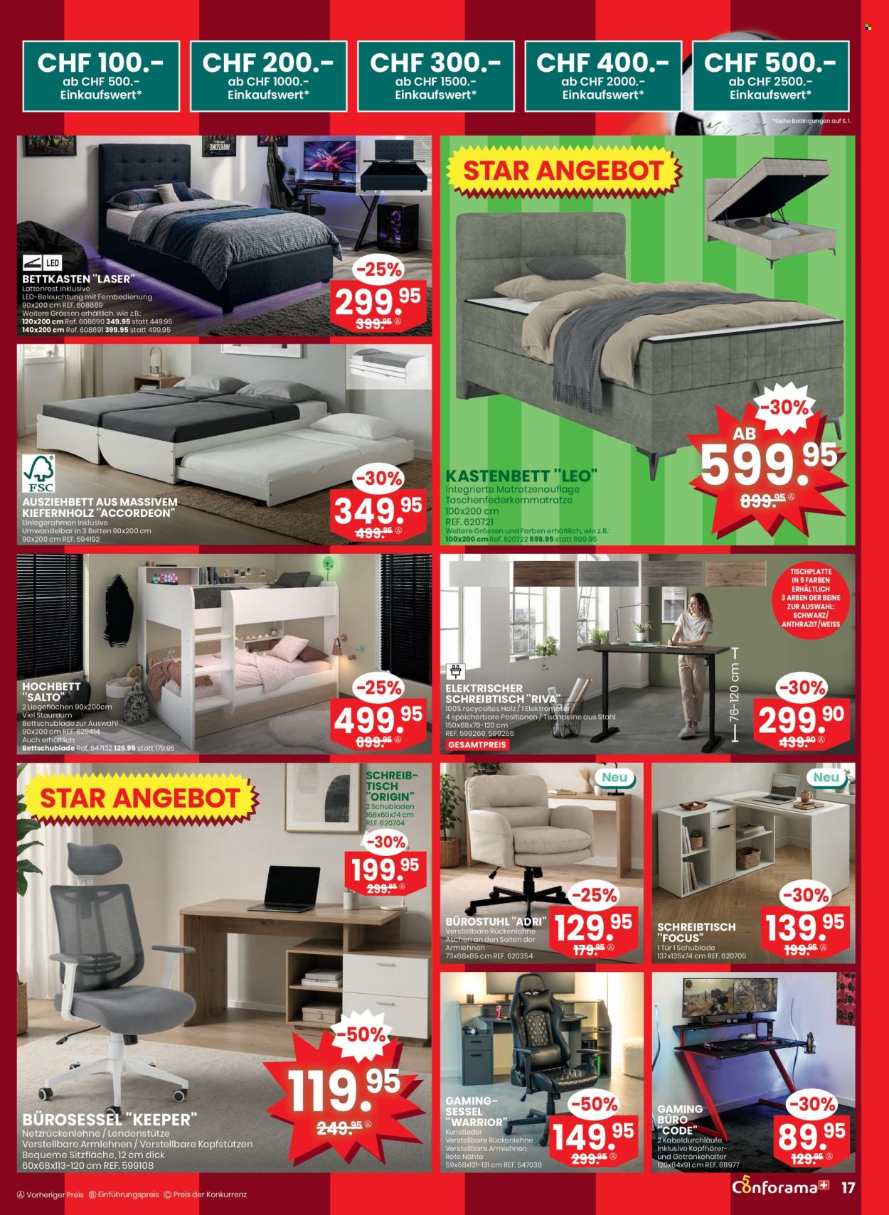 Volantino Conforama - 27.5.2026 - 9.6.2026. Pagina 17. Pagina 17