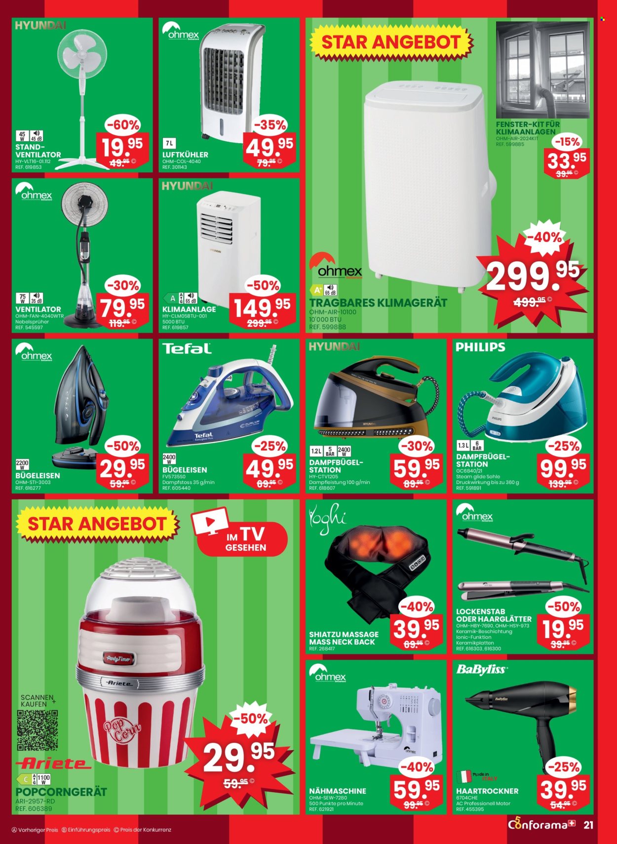 Volantino Conforama - 27.5.2026 - 9.6.2026. Pagina 21. Pagina 21