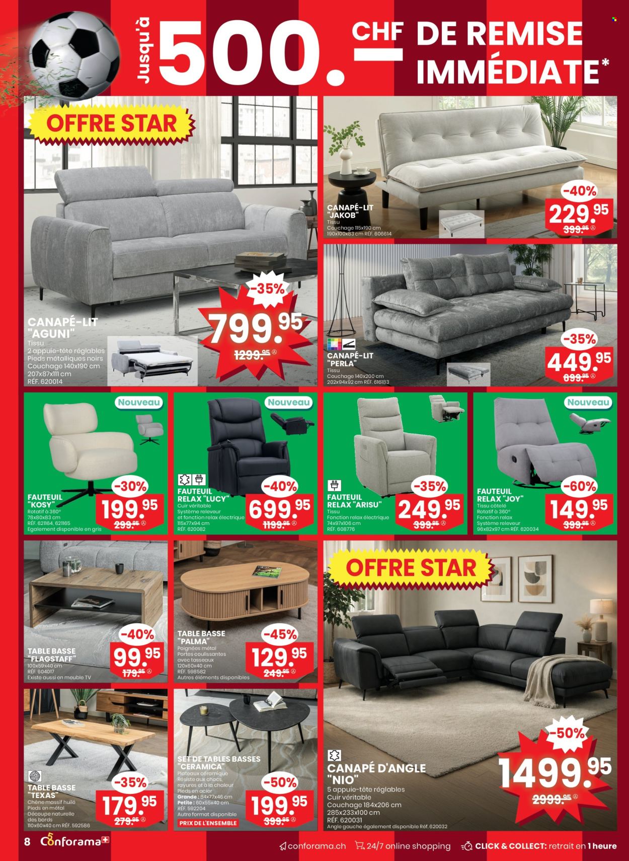 Volantino Conforama - 27.5.2026 - 9.6.2026. Pagina 8. Pagina 8
