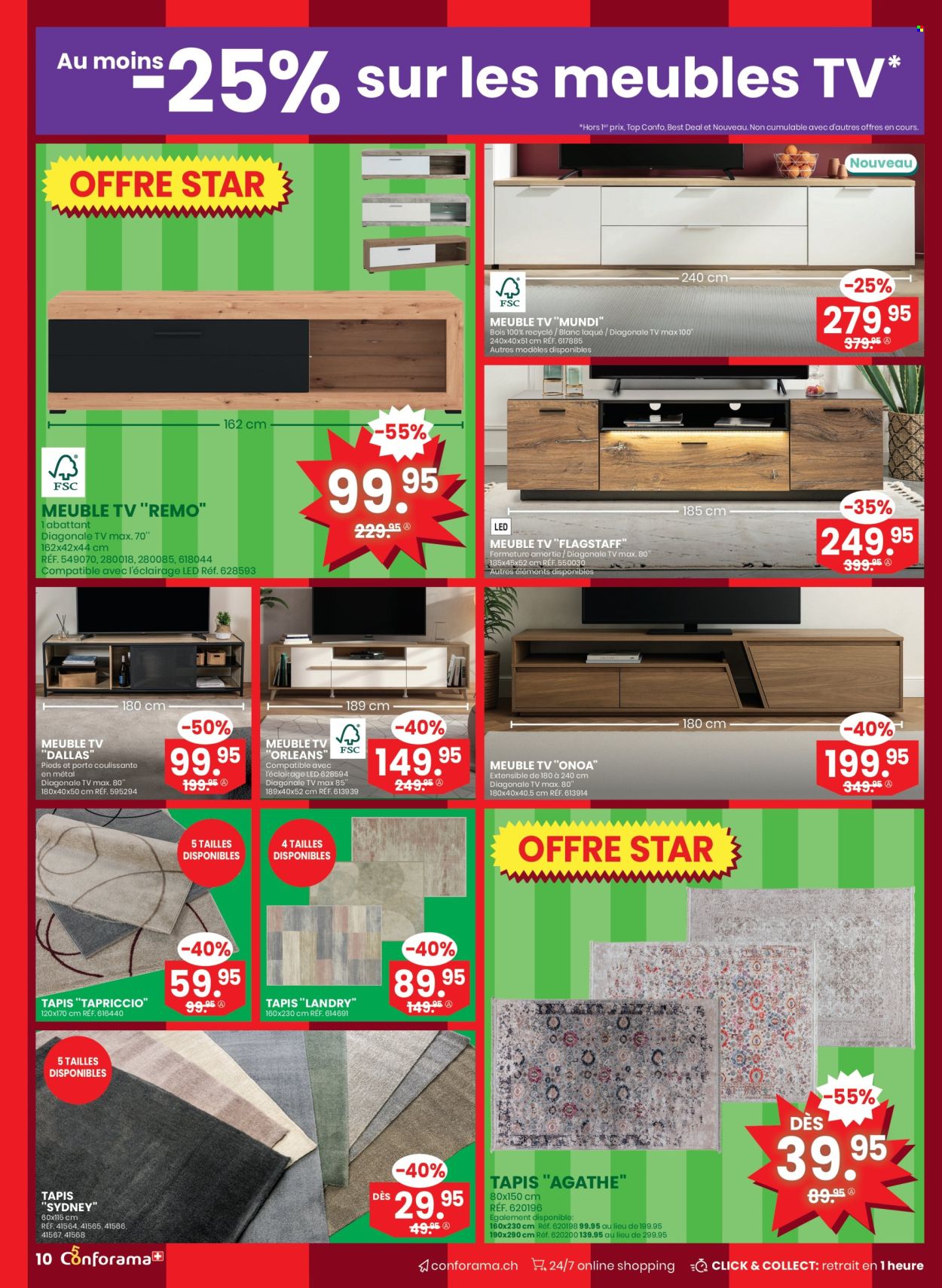 Volantino Conforama - 27.5.2026 - 9.6.2026. Pagina 10. Pagina 10