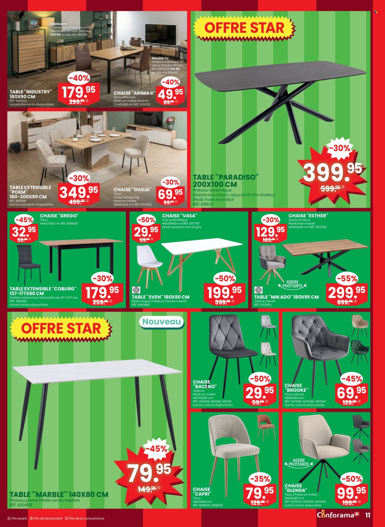 Volantino Conforama - 27.5.2026 - 9.6.2026. Pagina 11. Pagina 11