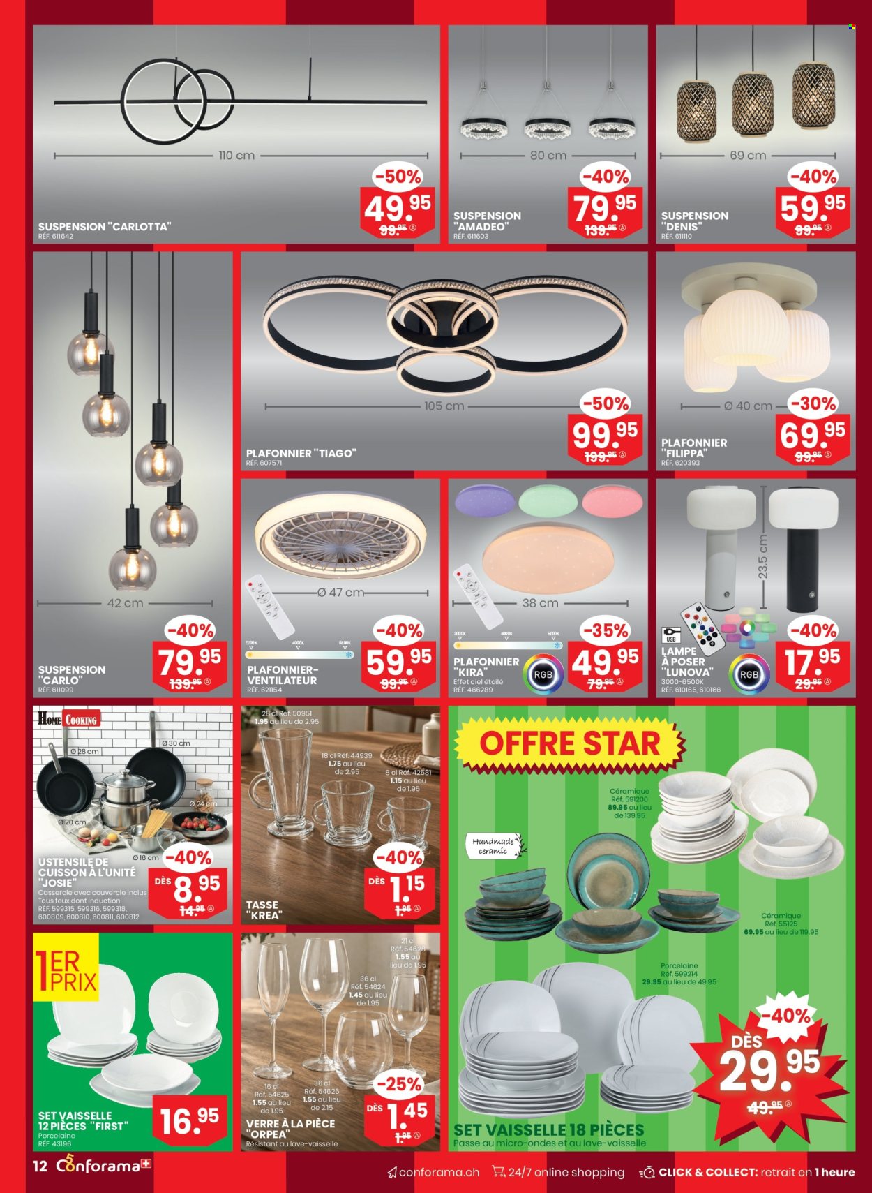 Volantino Conforama - 27.5.2026 - 9.6.2026. Pagina 12. Pagina 12