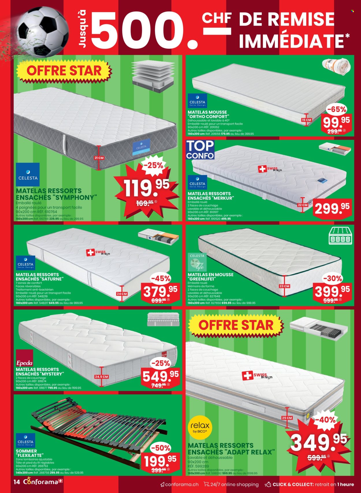 Volantino Conforama - 27.5.2026 - 9.6.2026. Pagina 14. Pagina 14