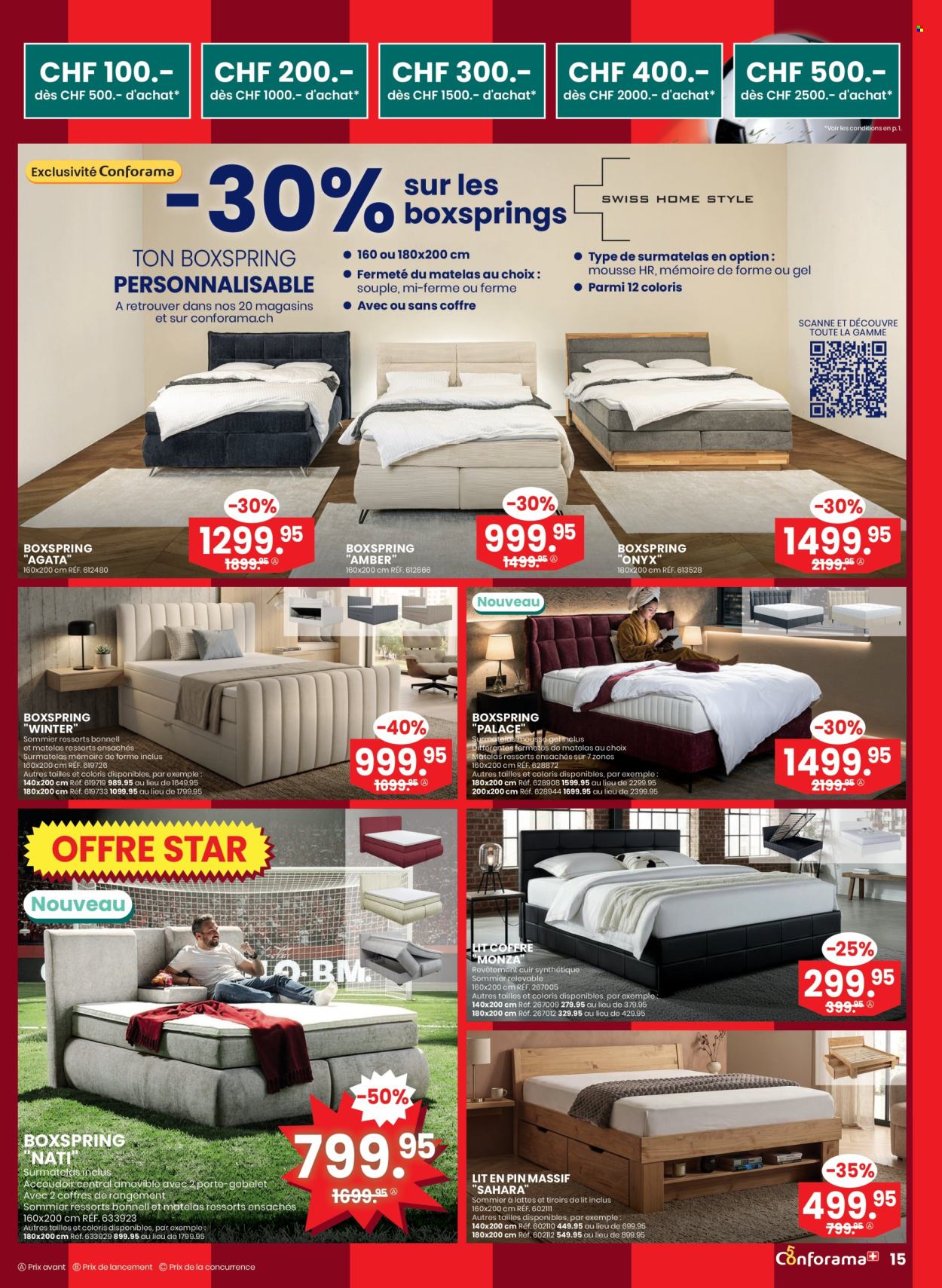 Volantino Conforama - 27.5.2026 - 9.6.2026. Pagina 15. Pagina 15