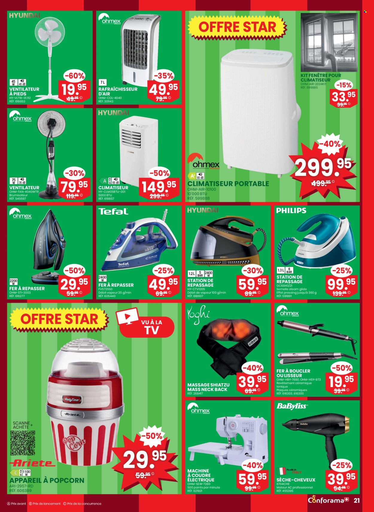 Volantino Conforama - 27.5.2026 - 9.6.2026. Pagina 21. Pagina 21