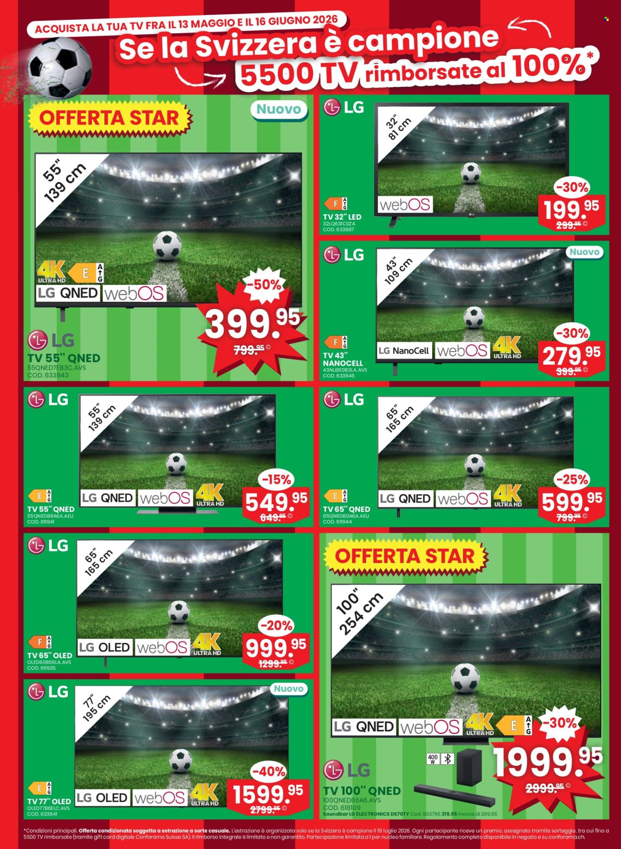 Volantino Conforama - 27.5.2026 - 9.6.2026. Pagina 2. Pagina 2