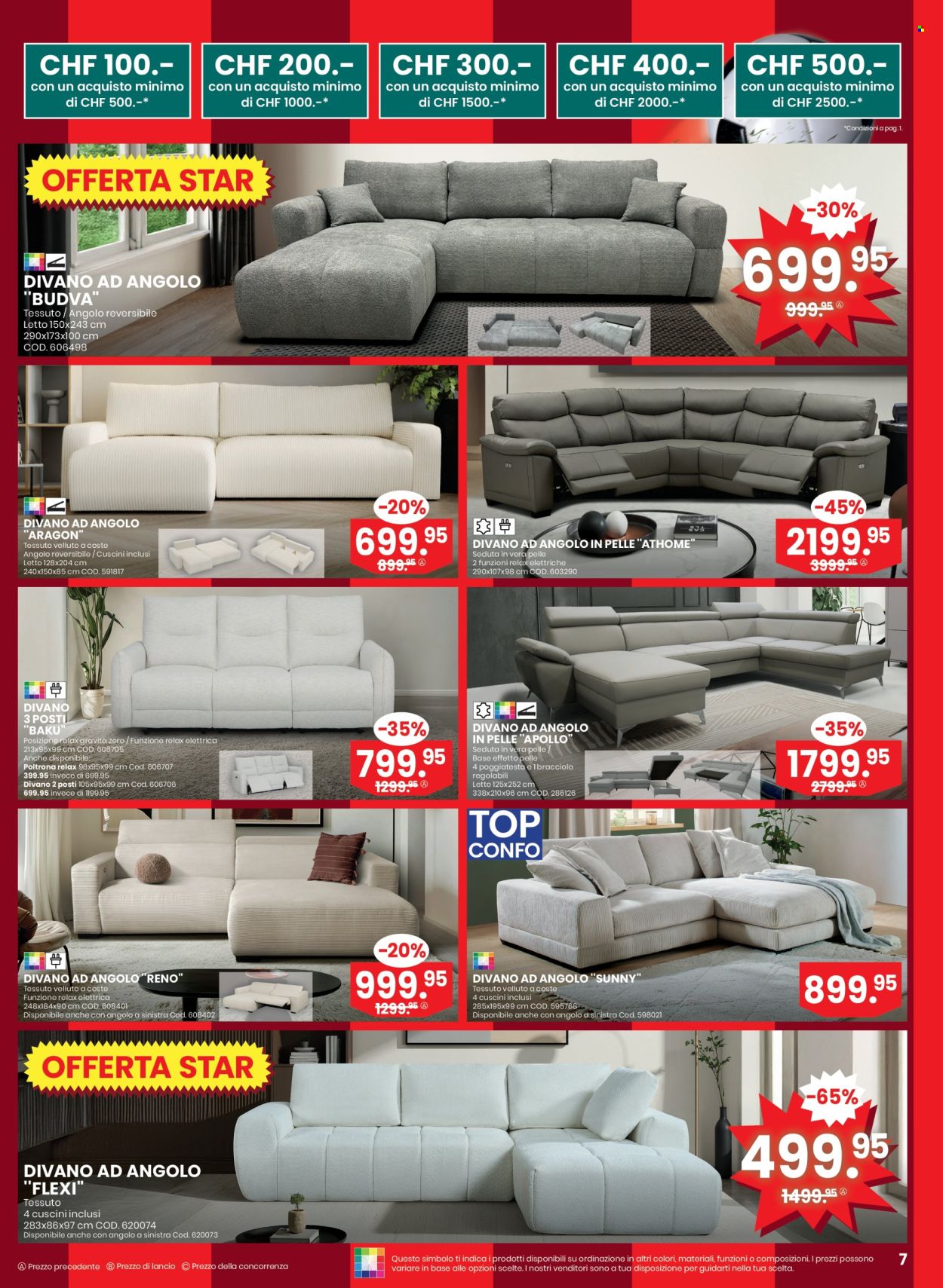 Volantino Conforama - 27.5.2026 - 9.6.2026. Pagina 7. Pagina 7