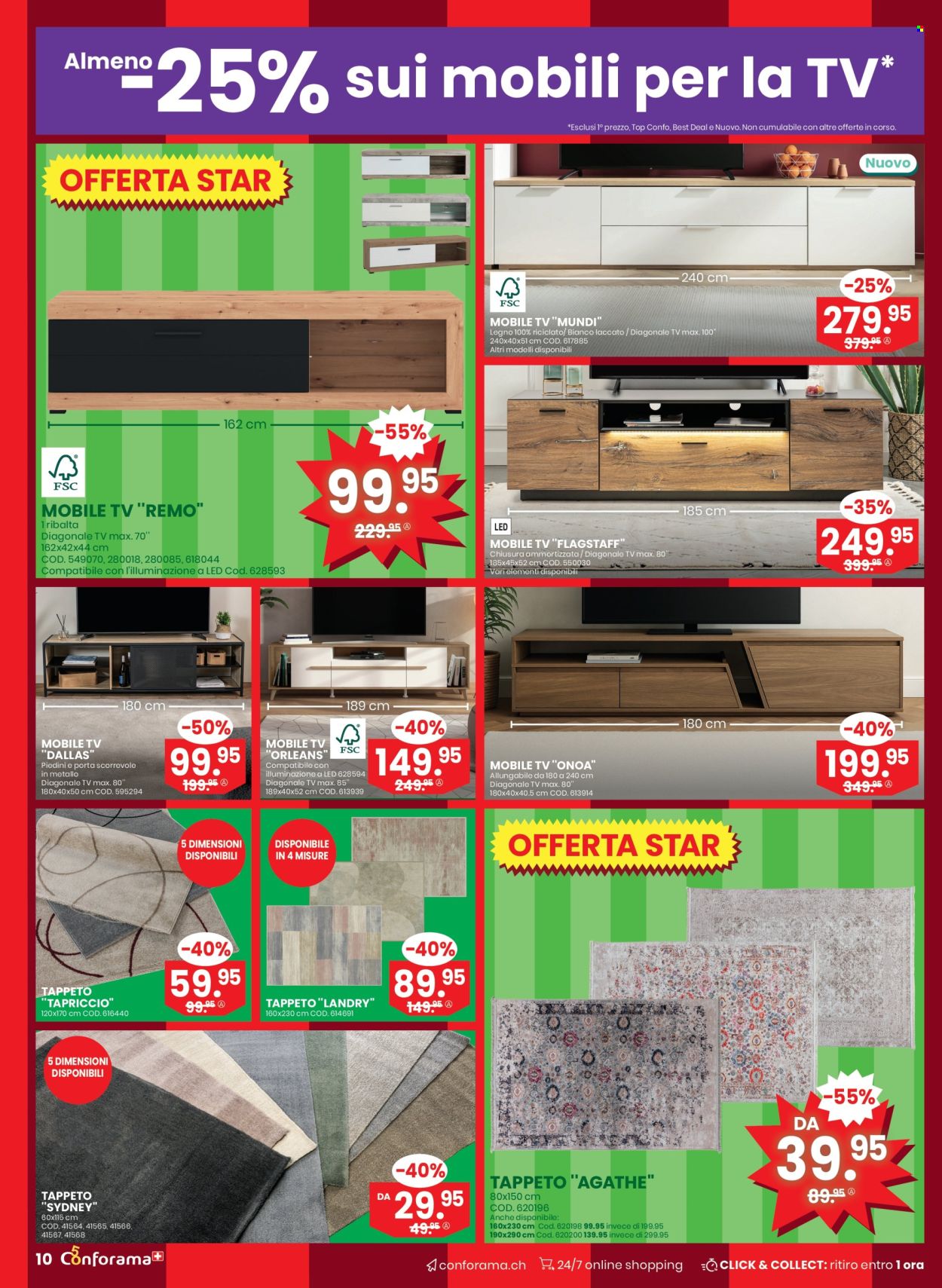 Volantino Conforama - 27.5.2026 - 9.6.2026. Pagina 10. Pagina 10