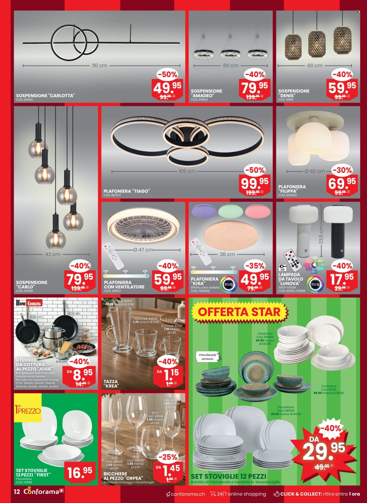 Volantino Conforama - 27.5.2026 - 9.6.2026. Pagina 12. Pagina 12