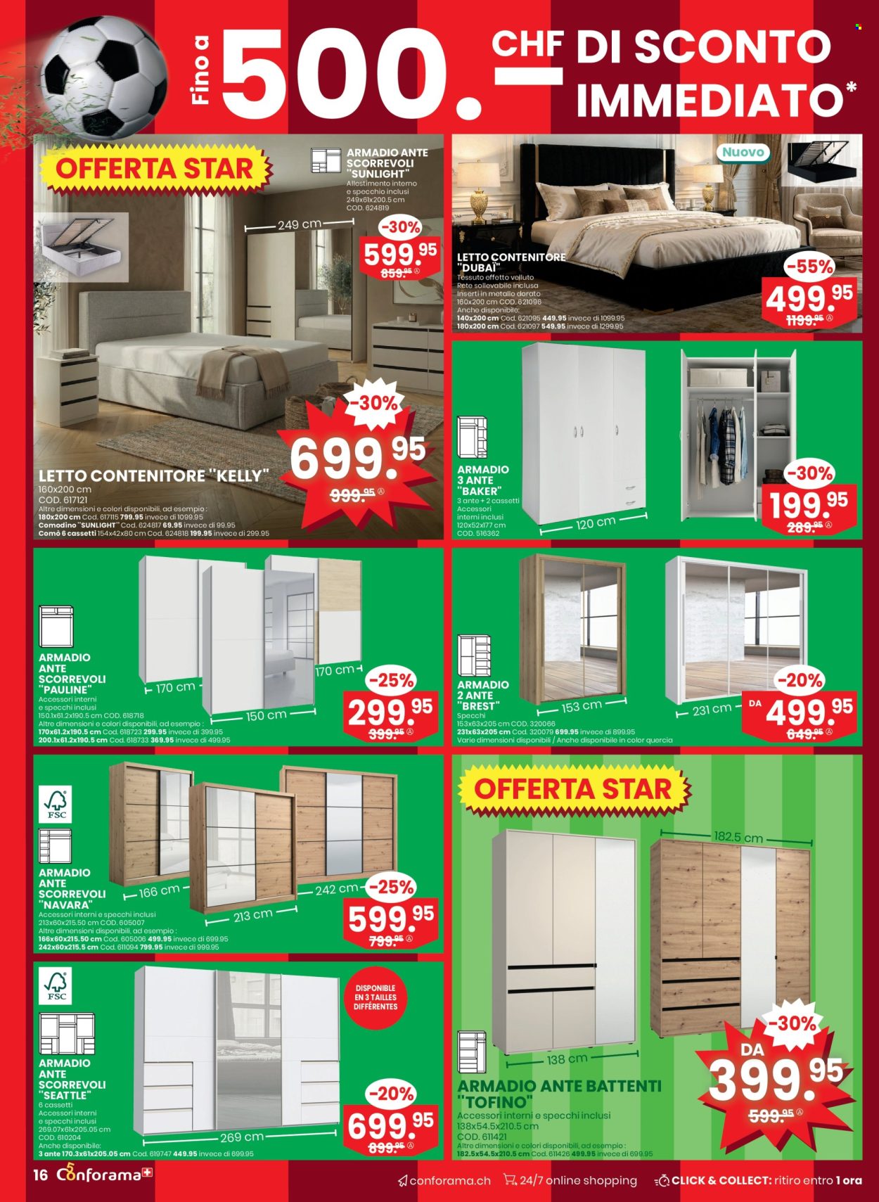 Volantino Conforama - 27.5.2026 - 9.6.2026. Pagina 16. Pagina 16