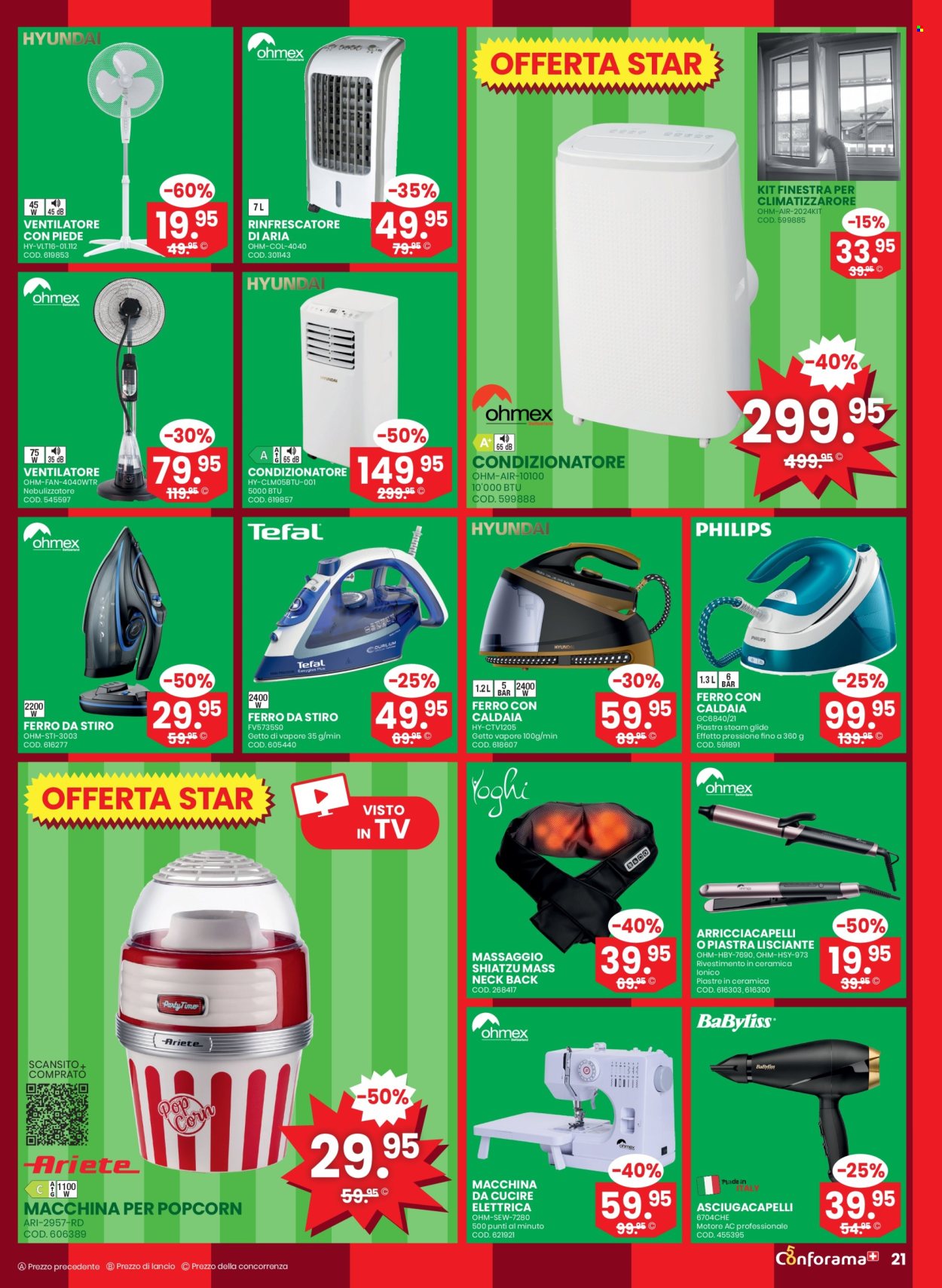 Volantino Conforama - 27.5.2026 - 9.6.2026. Pagina 21. Pagina 21