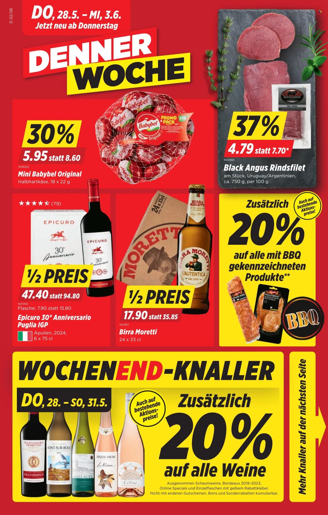 Volantino Denner - 28.5.2026 - 3.6.2026. Pagina 1. Pagina 1